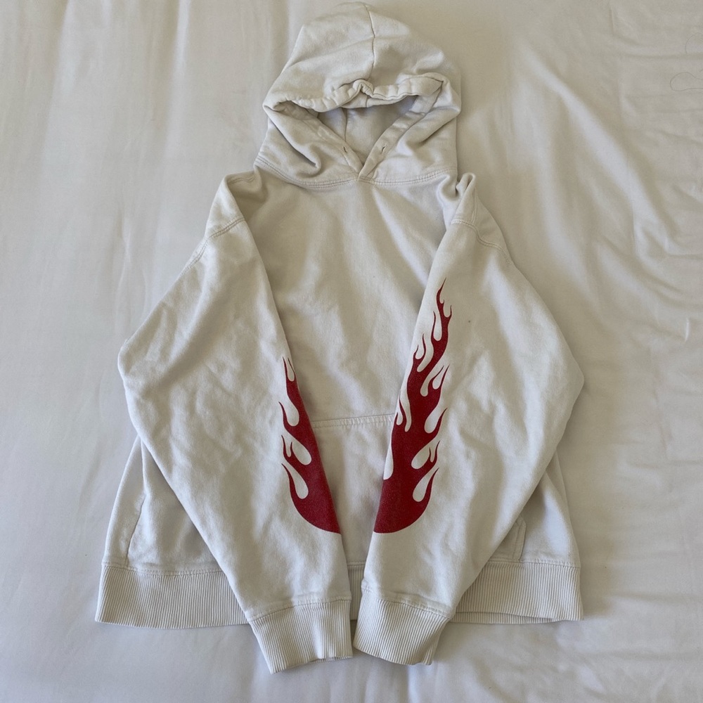 brandy melville flame hoodie